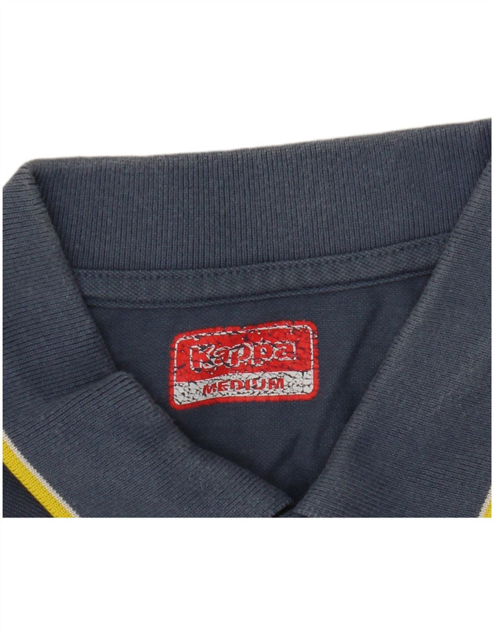 Kappa Langærmet Polo Shirt til mænd mellemblå