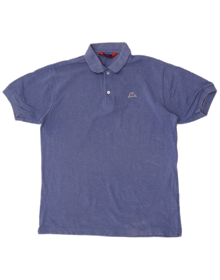 Kappa herre poloshirt Medium blå bomuld