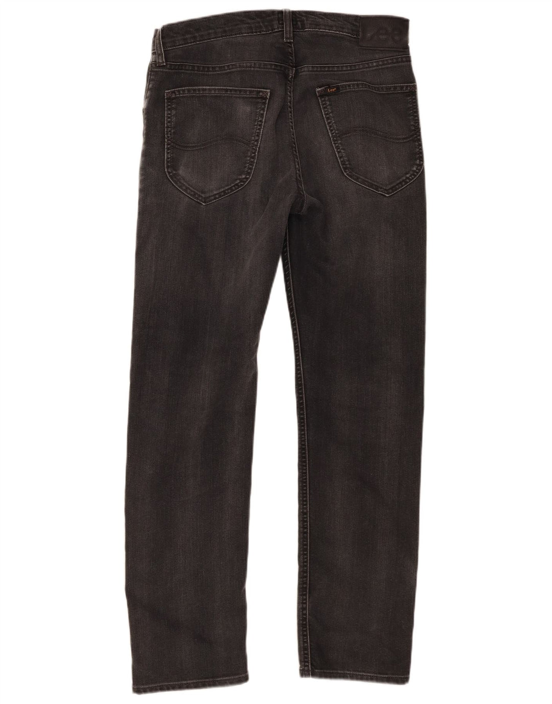 Lee Mens Daren Straight Jeans W31 L30 Grå Bomuld