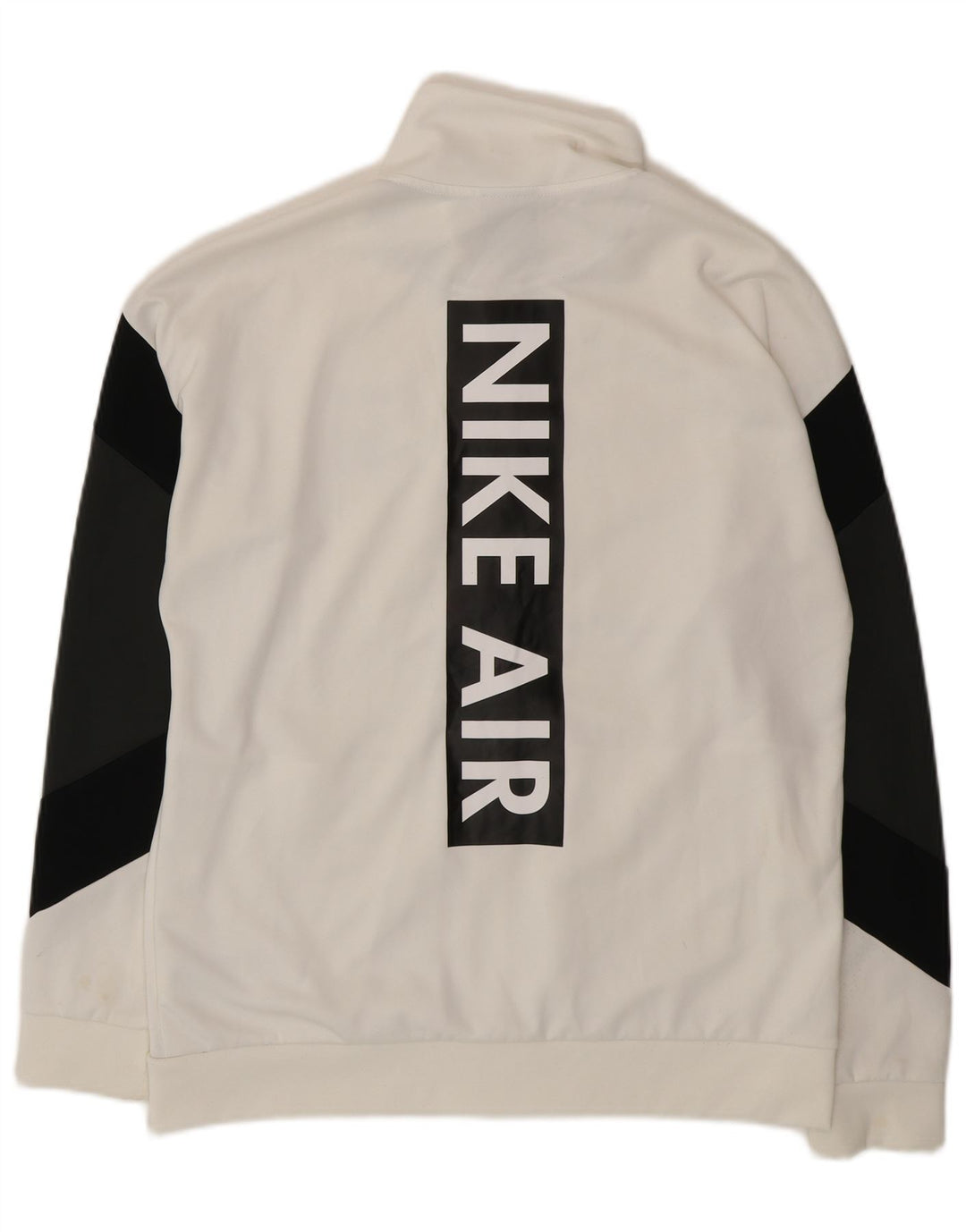 Nike Grafisk træningsdragt til mænd Topjakke Medium White Colourblock Polyester