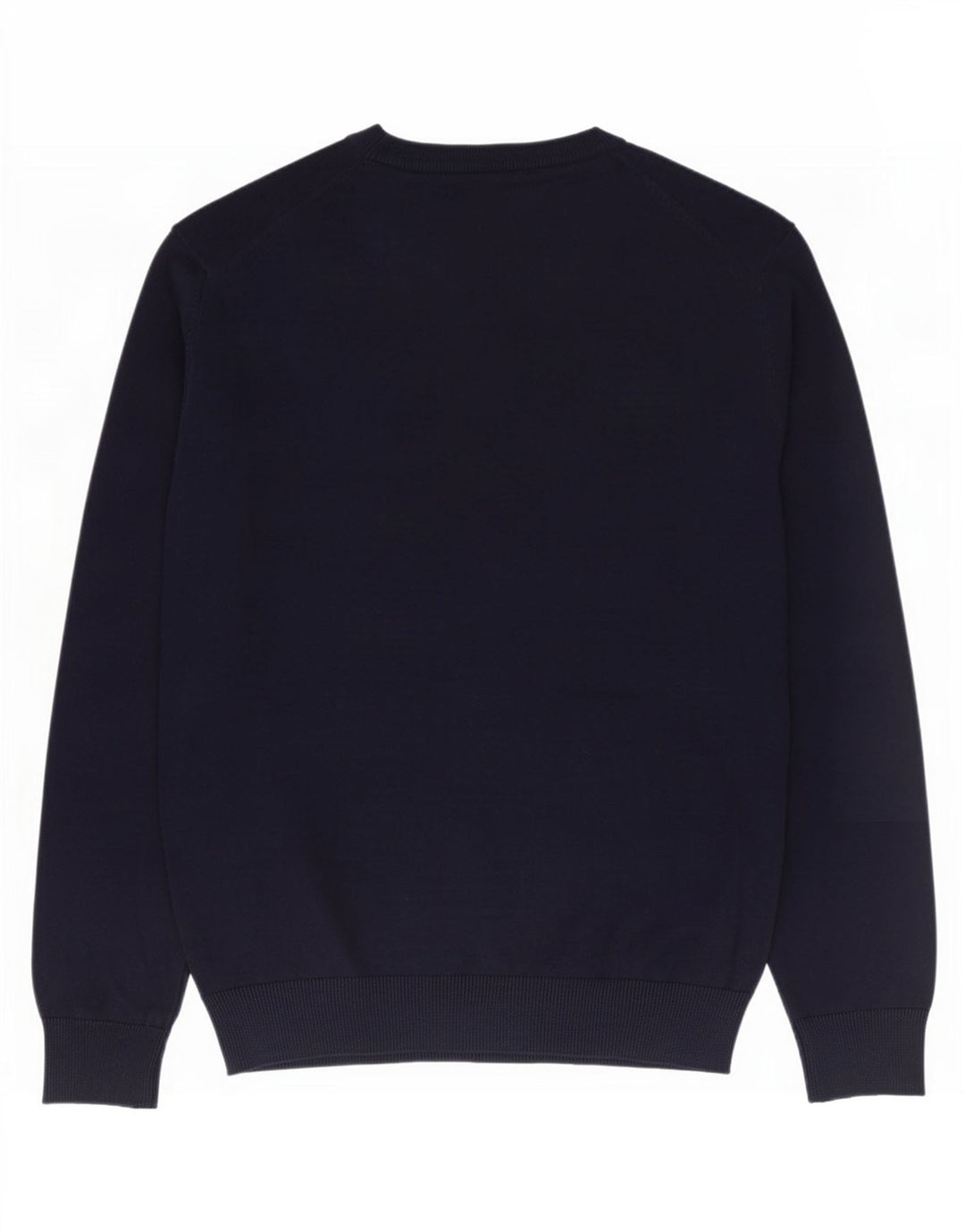 Besætningstøj Herre V-hals sweater Medium marineblå bomuld