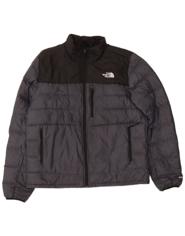 THE NORTH FACE Polstret herrejakke UK 40 Large Navy Blue Colourblock