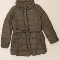MAX & CO. Womens Padded Coat UK 8 Small Grey Polyamide Vintage Max & Co. and Second-Hand Max & Co. from Messina Hembry 