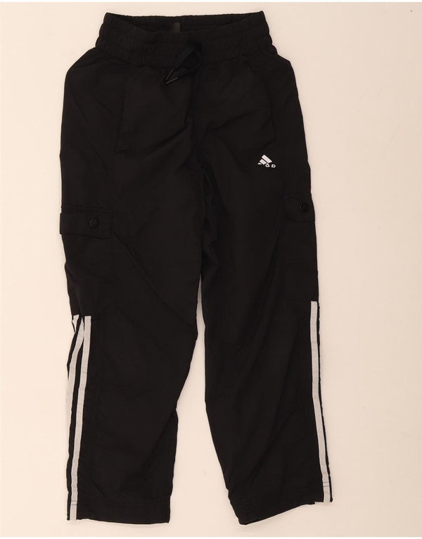 Adidas Pige Træningsdragt Bukser Joggers 9-10 År Sort Polyamid