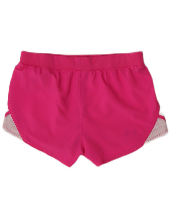 Under Armour piger sportsshorts 11-12 år Large Pink Colourblock