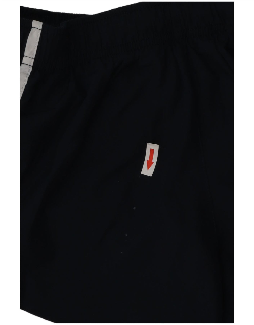 Nike Dame Dri Fit Sport Shorts UK 8 Small Navy Blue Polyester