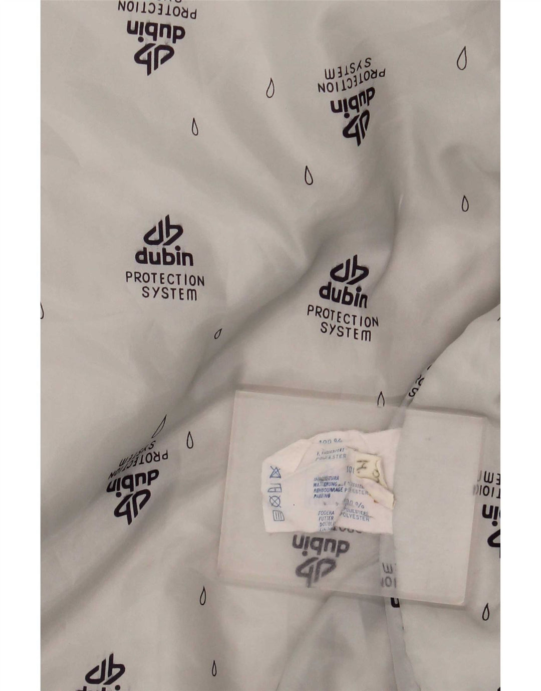 Dubin Herre hættepolstret jakke IT 50 Large White Colourblock Polyester