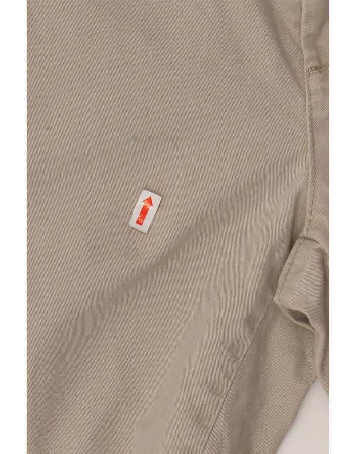 OVS Herre Regular Cargo Shorts IT 50 Large W34 Beige Bomuld