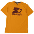 Starter Herre Grafisk T-Shirt Top 2XL Gul Bomuld