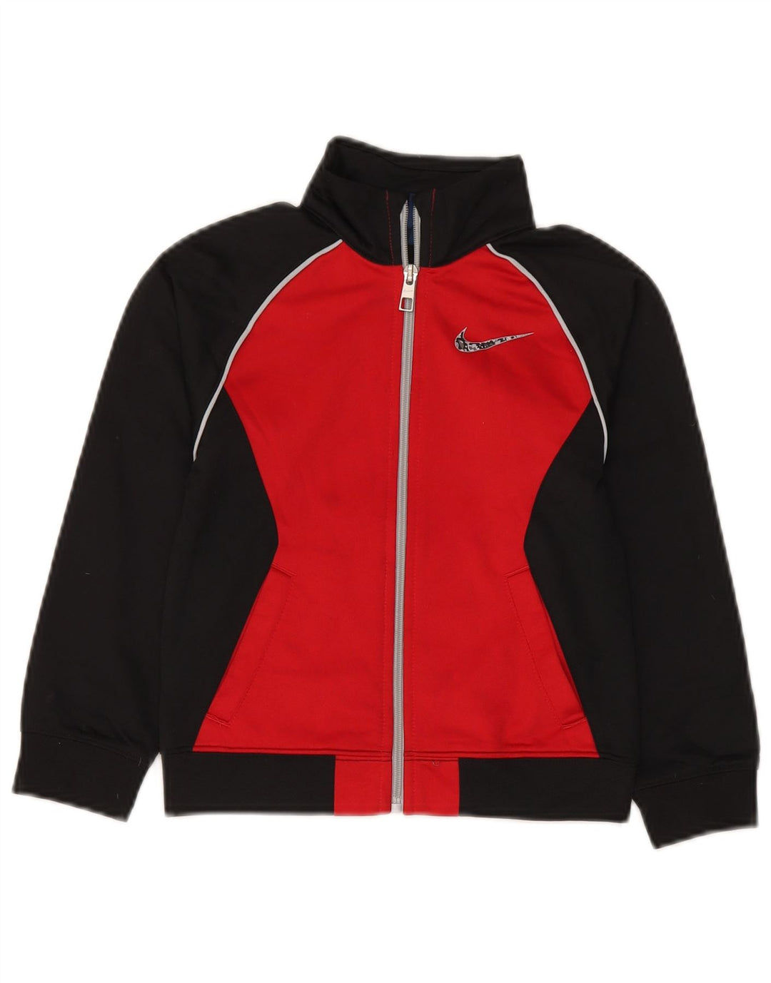 Nike Træningsdragt Topjakke til drenge 5-6 år Sort Colourblock Polyester