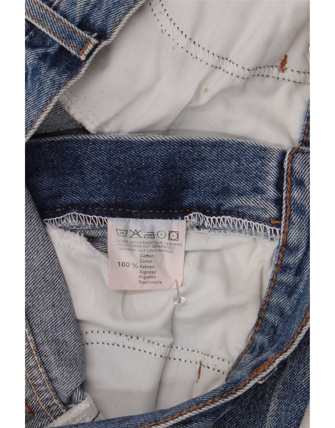 Lee Cooper Straight Jeans til mænd W38 L32 Blå Bomuld