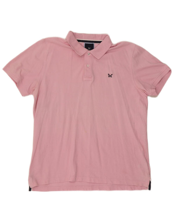 Crew Clothing Herre Polo Shirt 2XL Pink Bomuld