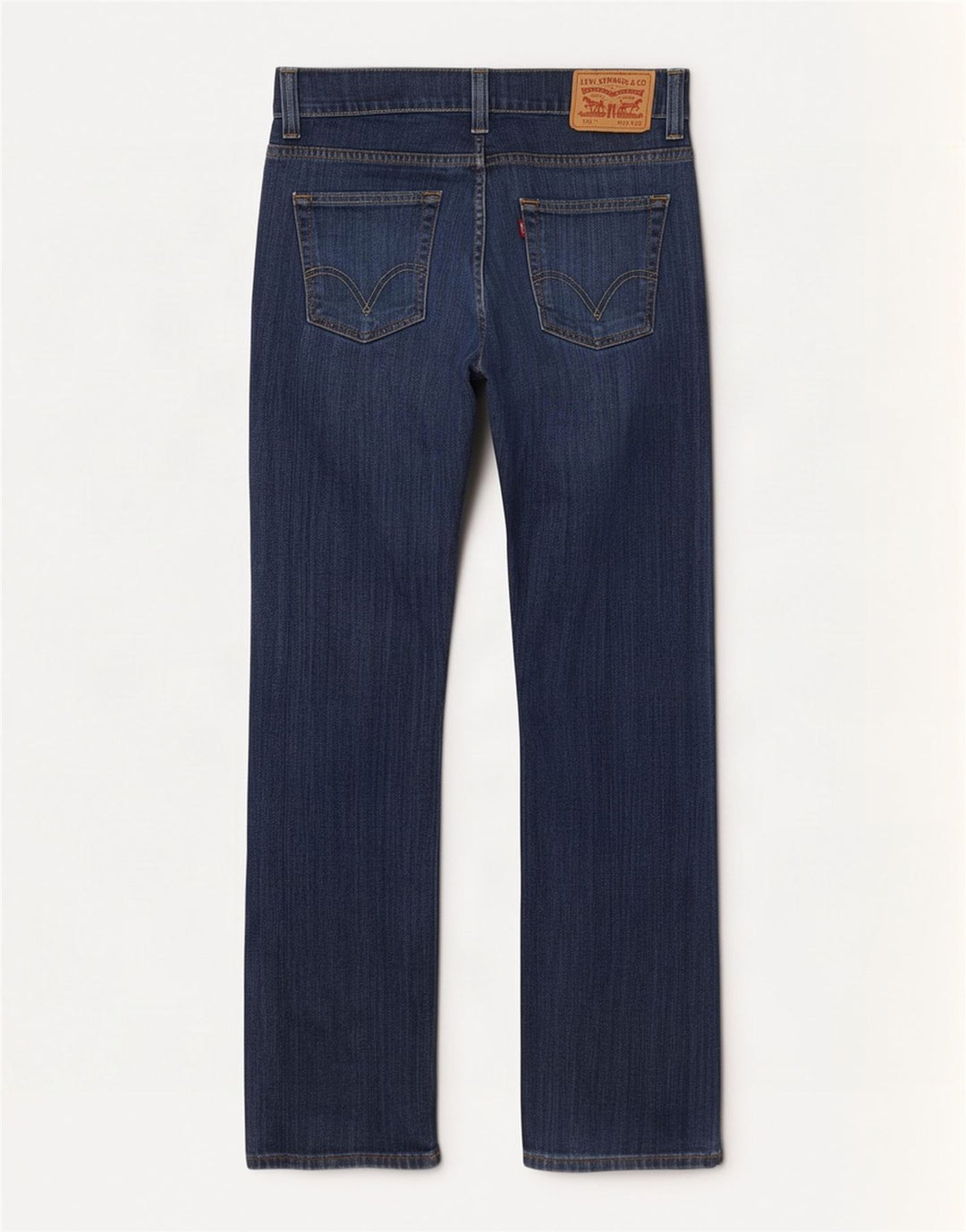 Levi's Herre 506 Straight Jeans W32 L32 Blå Bomuld