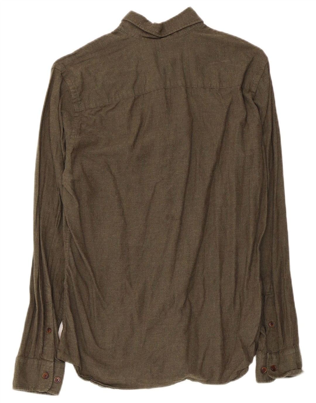Jack & Jones Herreskjorte XS Khaki Bomuld
