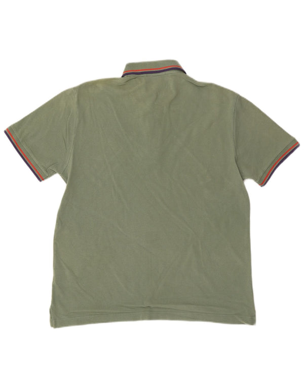 FRED PERRY Herre poloshirt Medium Grøn Bomuld