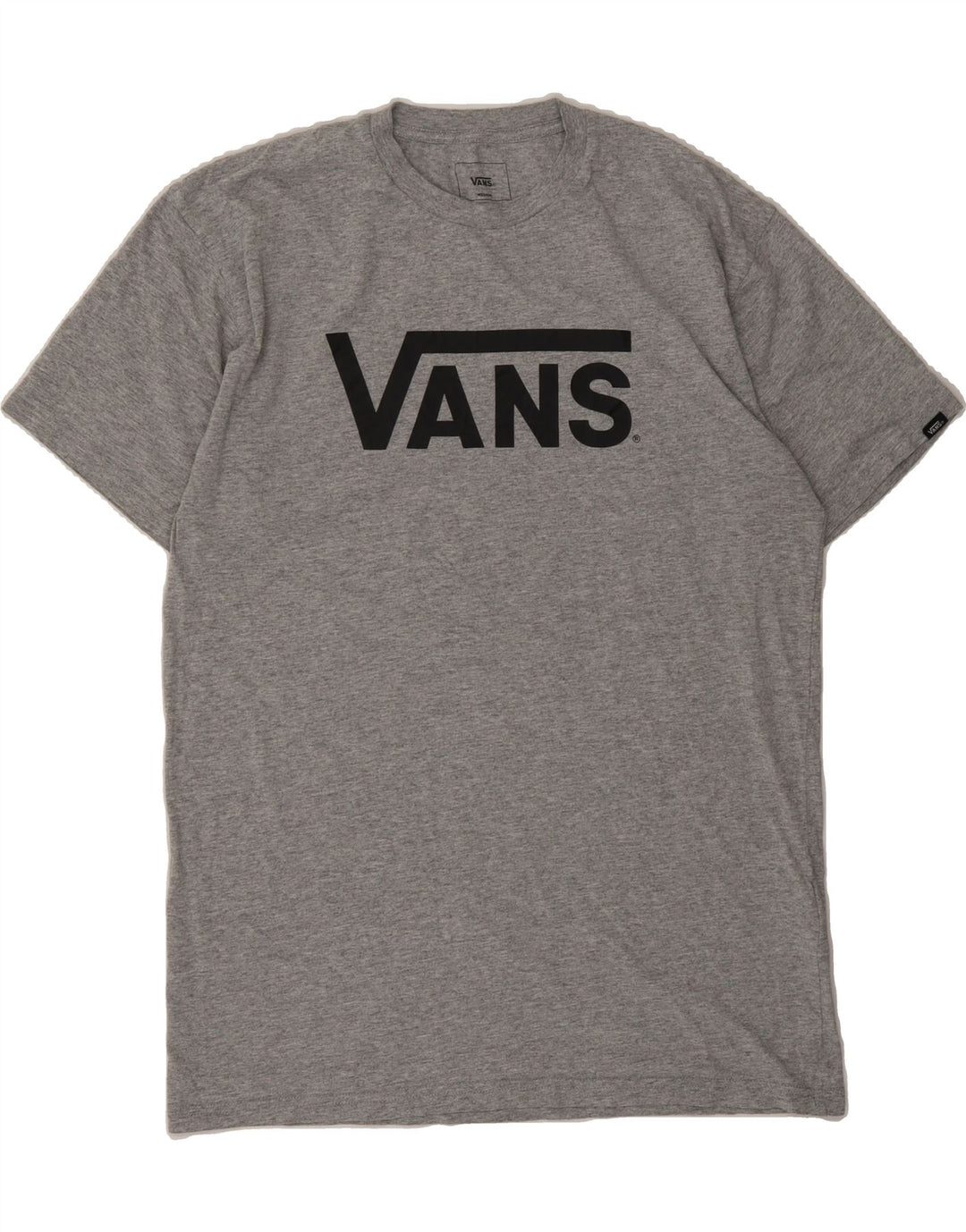 VANS Mens Classic Fit Graphic T-Shirt Top Medium Grey Cotton Vintage Vans and Second-Hand Vans from Messina Hembry 