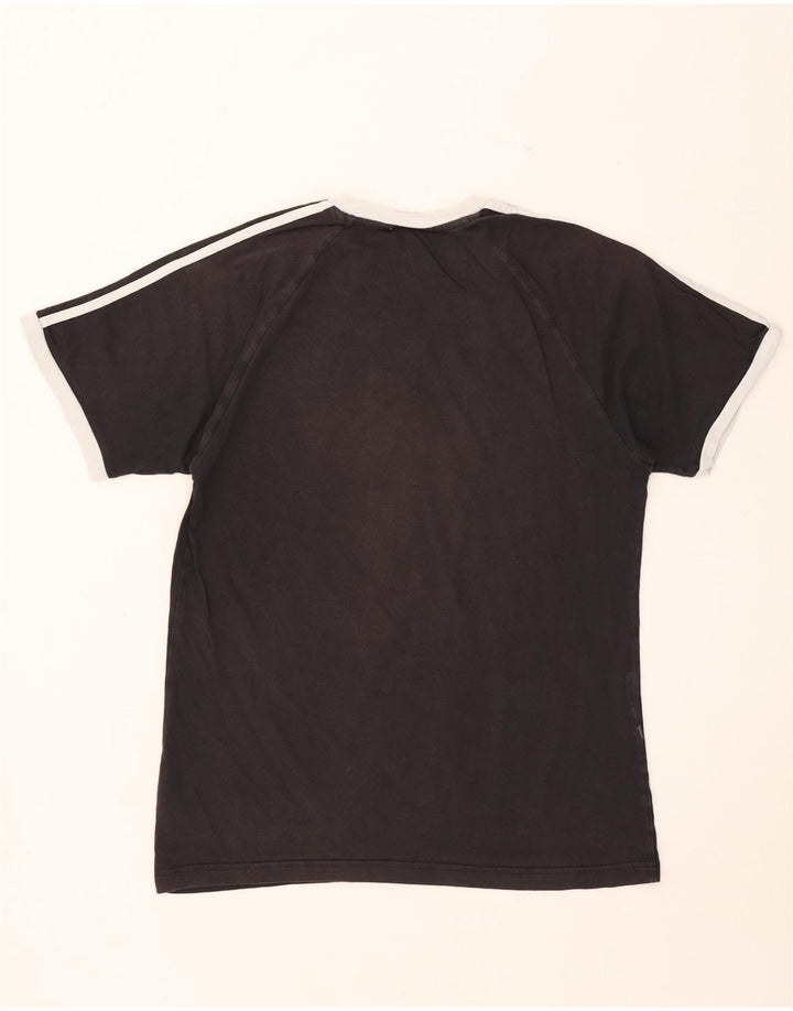 Adidas Herre T-Shirt Top Stor Sort Bomuld