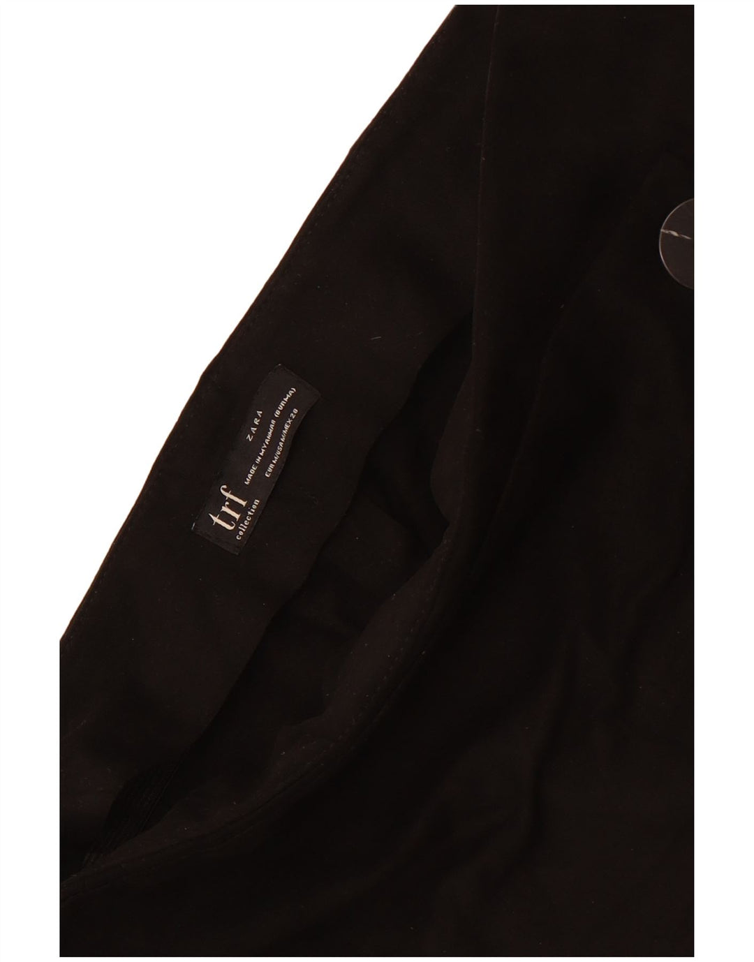 Zara Womens Skort UK 12 Medium Black