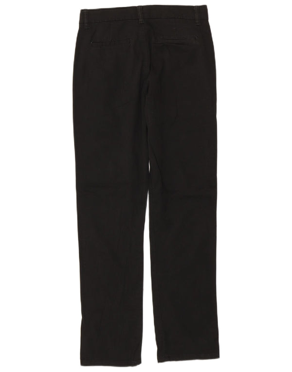 Izod Girls Regular Chino Bukser 15-16 år W28 L29 Sort Bomuld