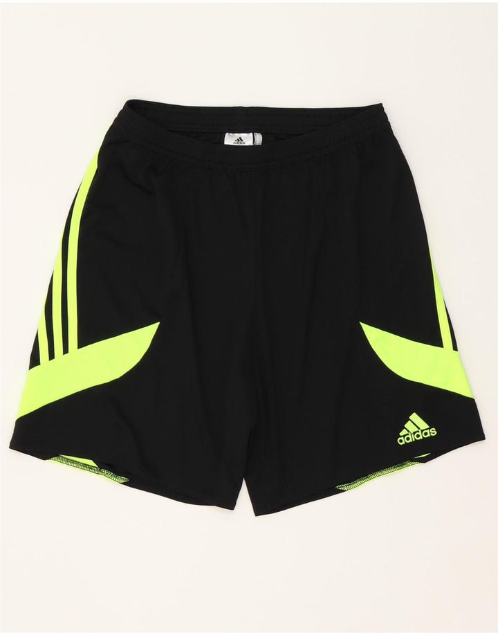 ADIDAS Herre Climalite Sportshorts Medium Sort Colourblock Polyester