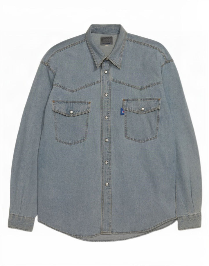 Vagabond Herre Denim Shirt Medium Blue