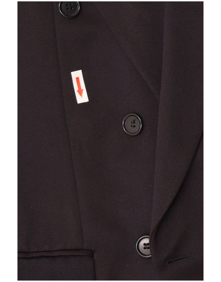 Hugo Boss Herre dobbeltradet blazerjakke EU 48 Medium Navy Blue
