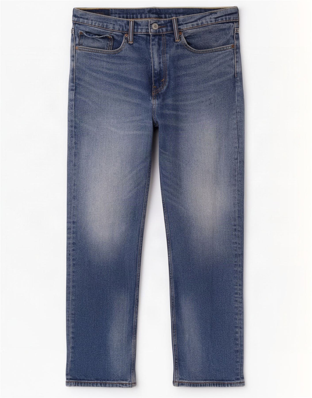 Levi's Straight Jeans til mænd W34 L32 blå bomuld