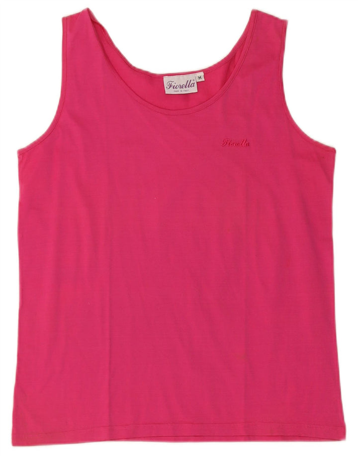 Fiorella Damevest Top UK 14 Medium Pink