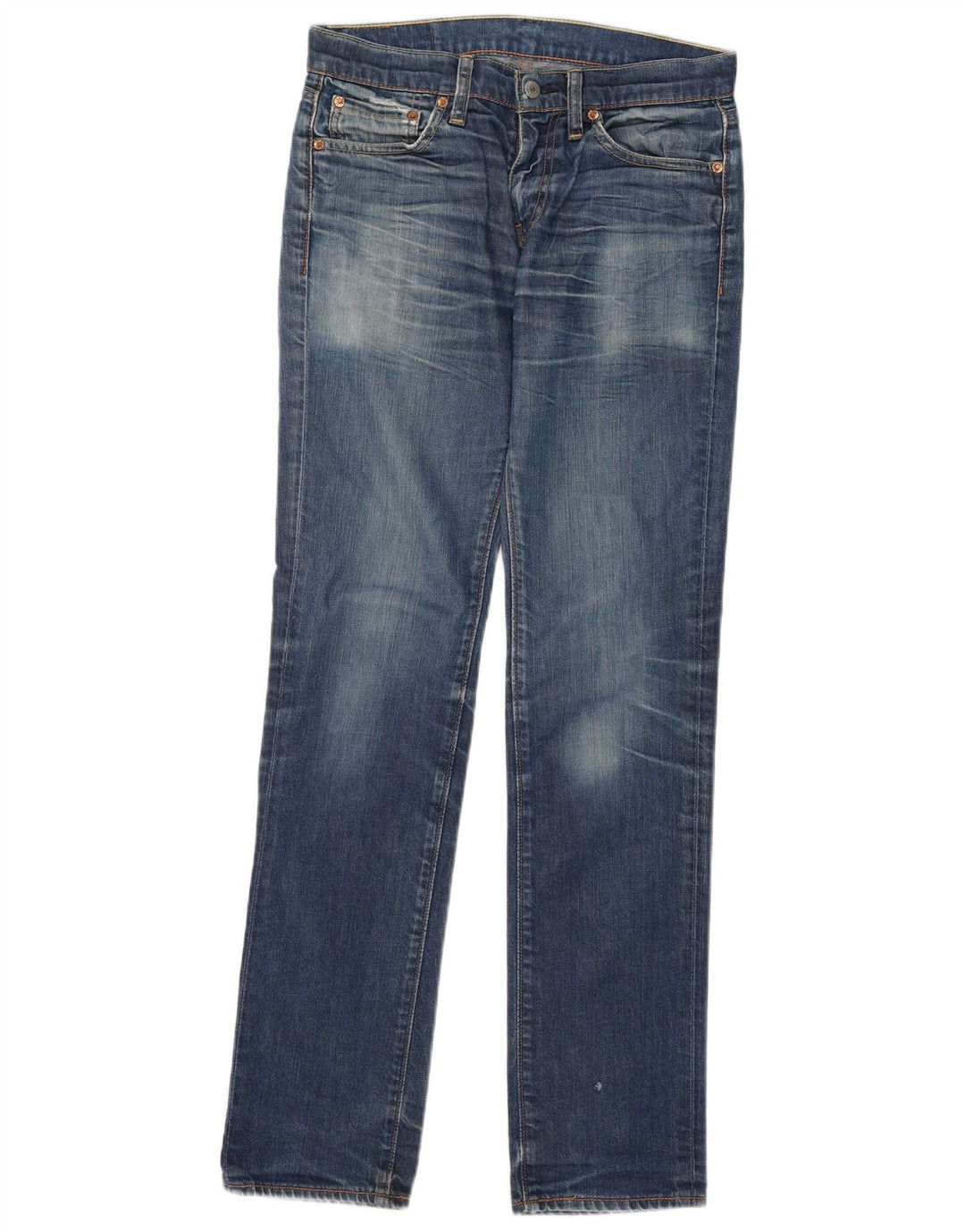 Levi's Dame 511 Slim Jeans W30 L34 Blå Bomuld