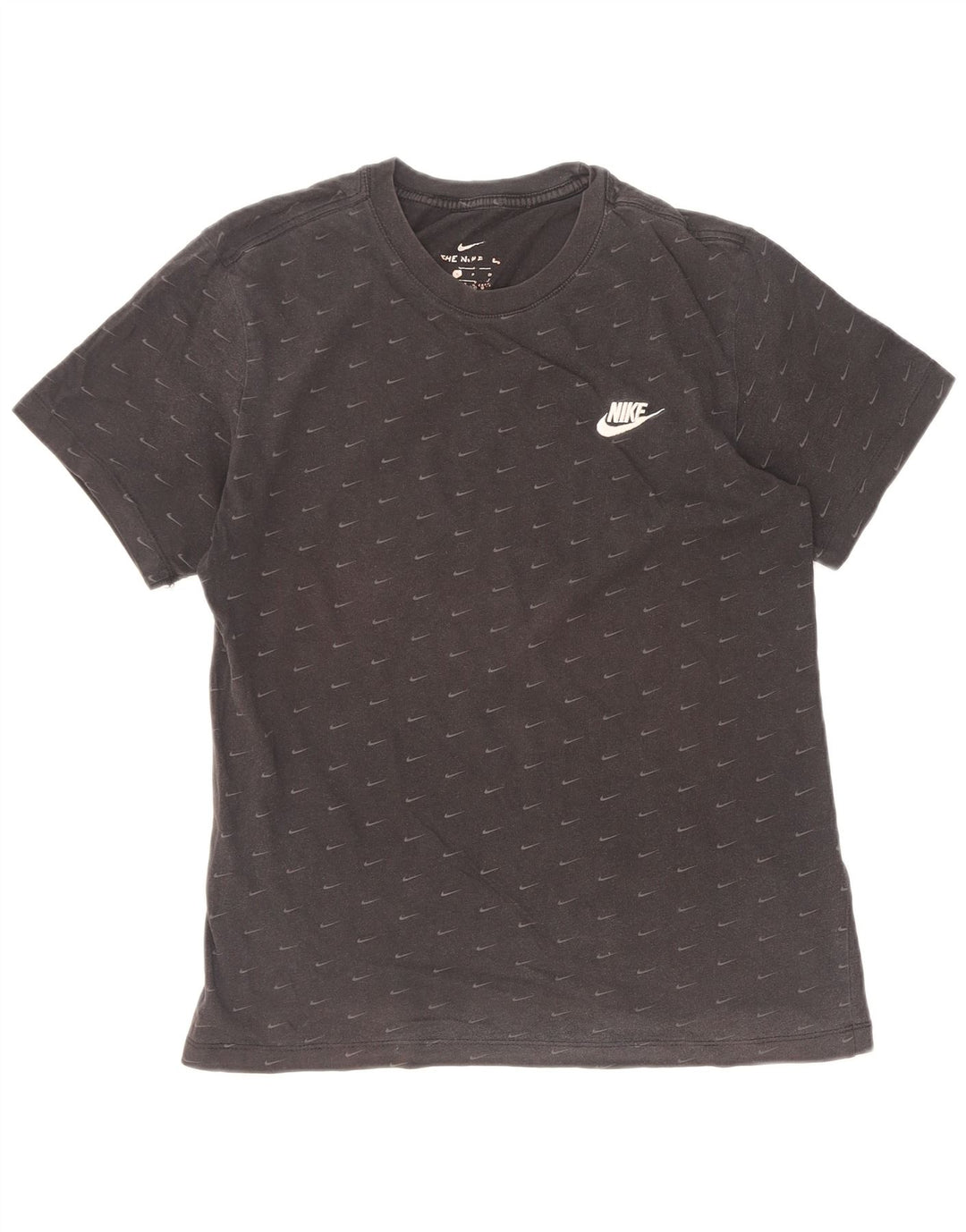 Nike grafisk t-shirt top til mænd, lille sort bomuld