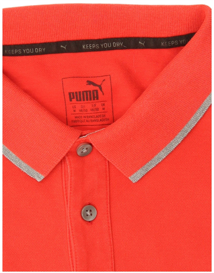 Puma Herre Polo Shirt Medium Rød