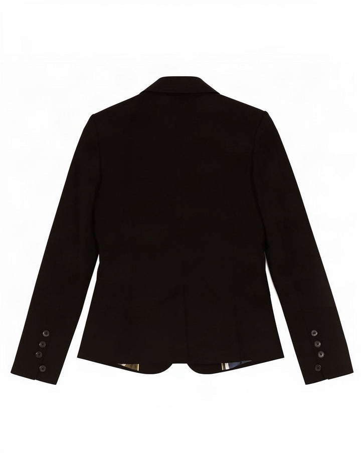 Ted Baker Dame 1 Knap Blazer Jakke Størrelse XS Sort