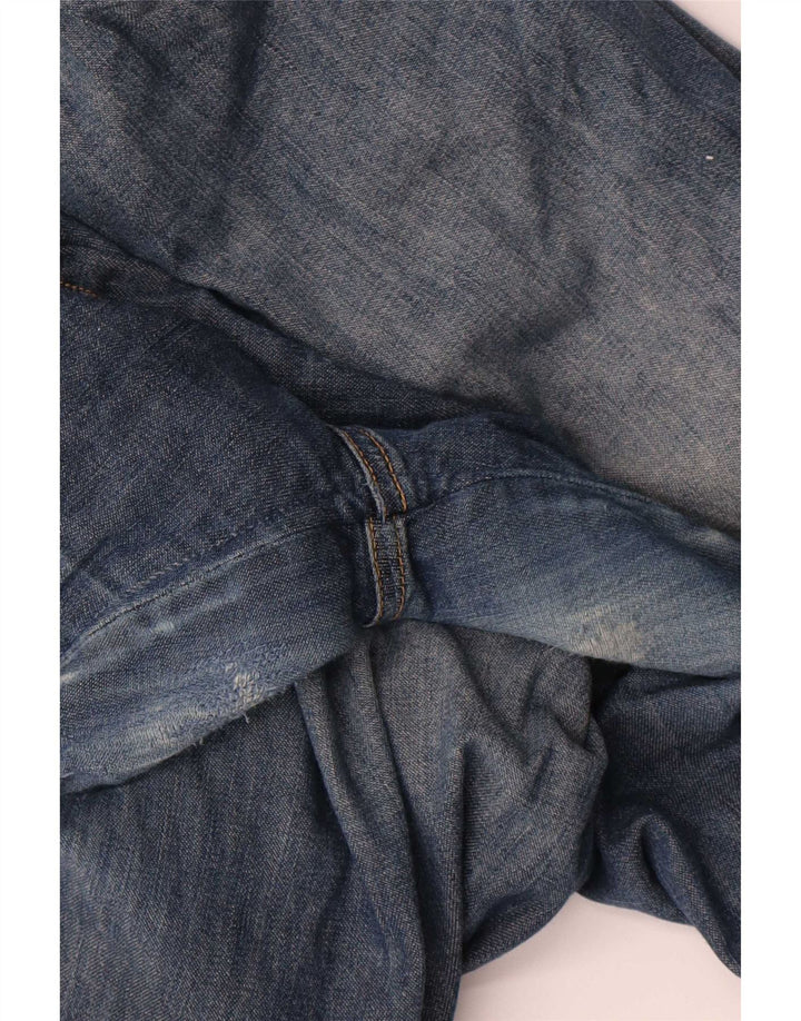 Armani Dame Slim Jeans W32 L27 Blå Bomuld