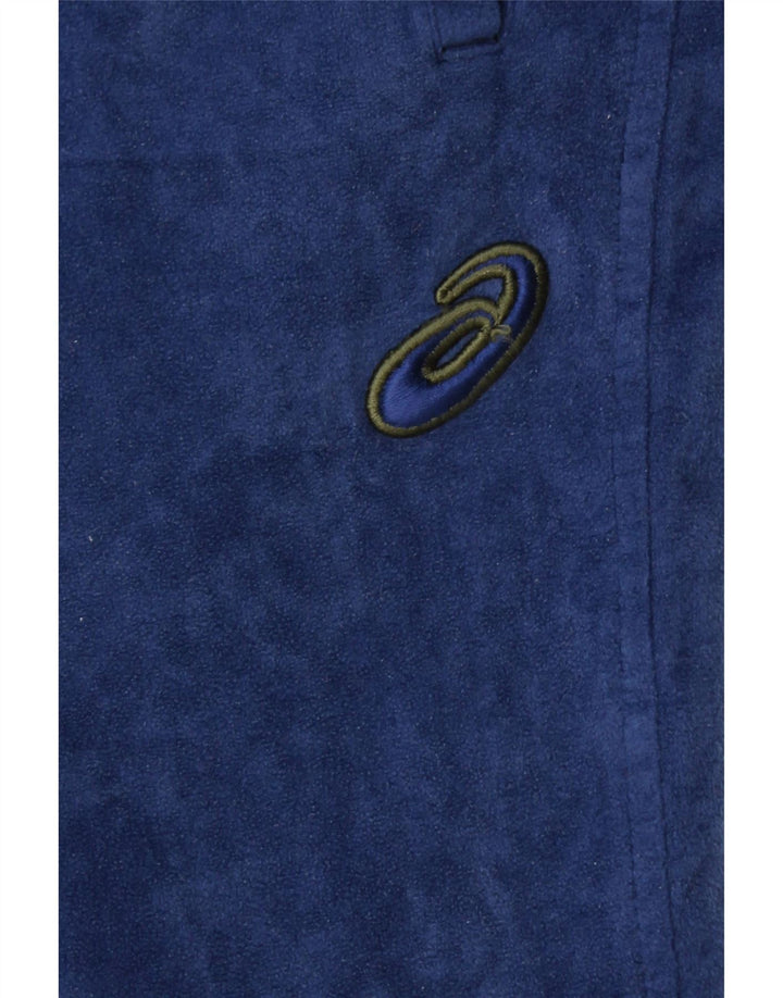 ASICS Herre fleece træningsdragt Bukser Large Navy Blue