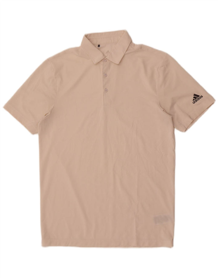 Adidas Herre Primegreen Polo Shirt Lille hvid polyester