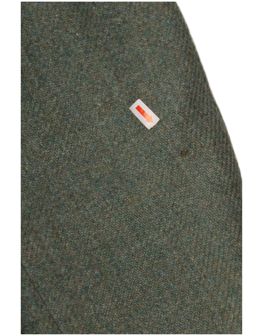 BURTON Herre skræddersyet 2-knaps blazerjakke UK 38 Medium Green Virgin Wool