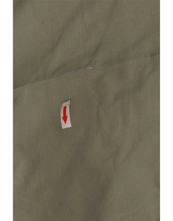 The North Face Herre polstret jakke UK 44 2XL Grøn polyamid