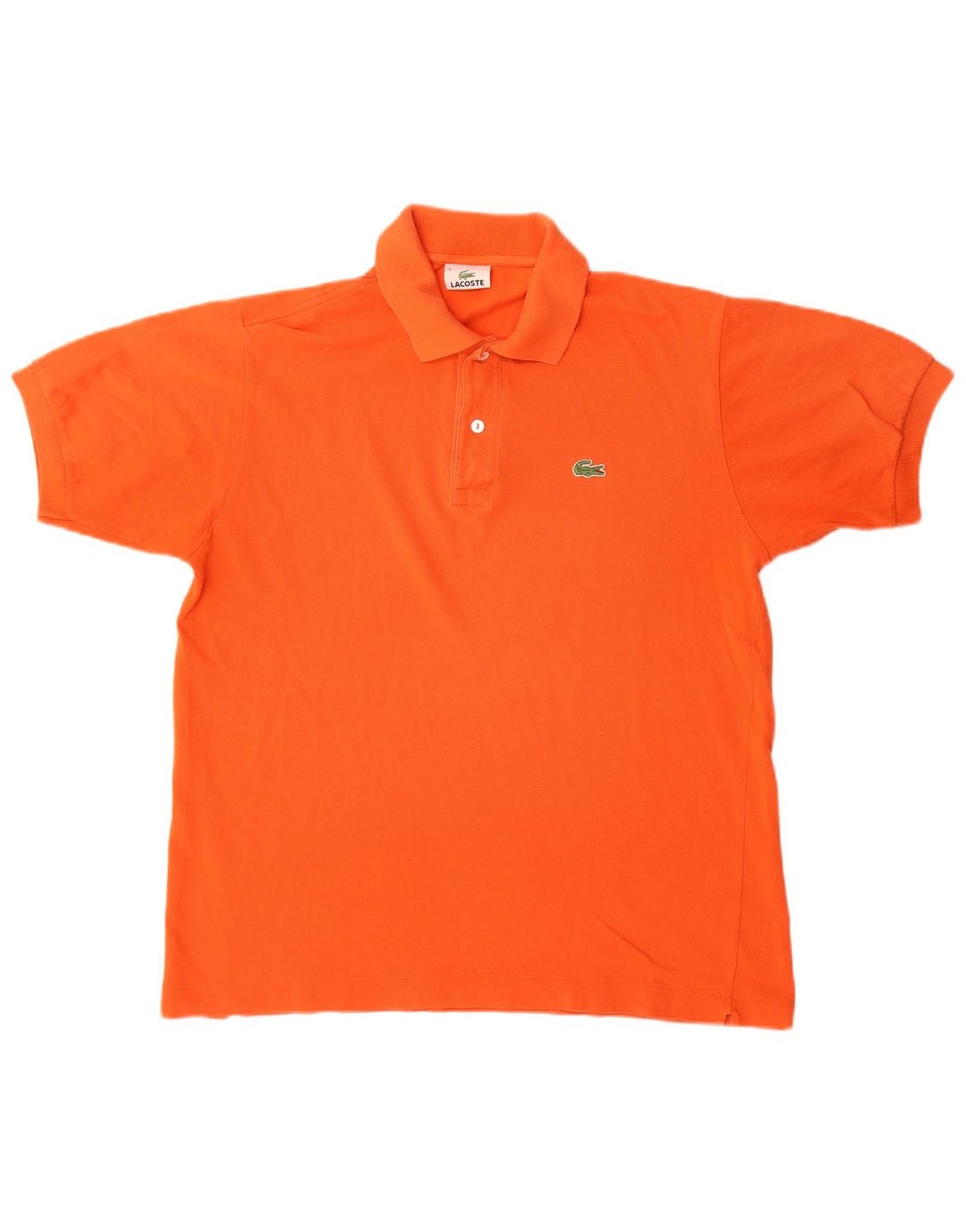 Lacoste herre poloskjorte str. 4 Medium Orange bomuld