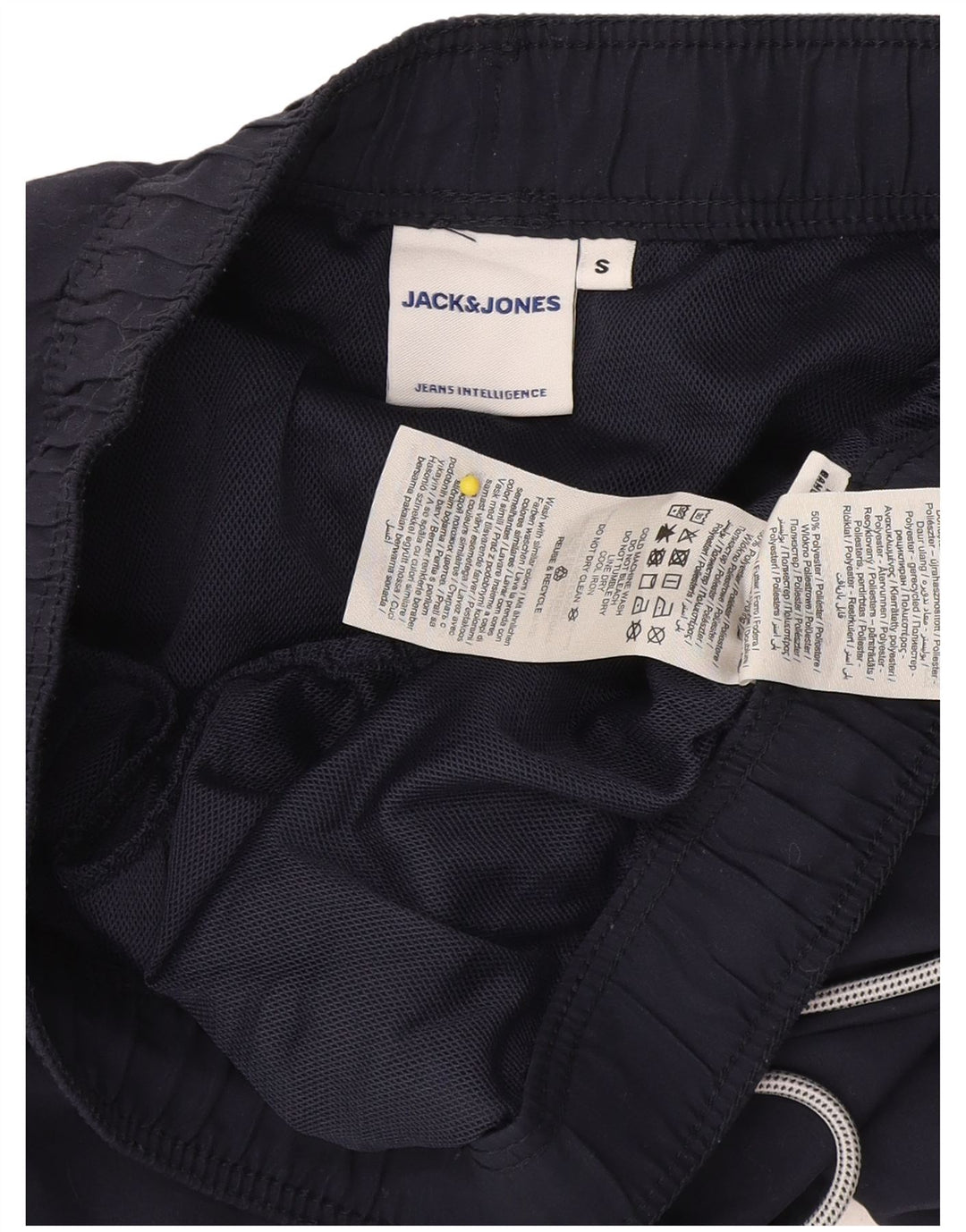 Jack & Jones Badeshorts til mænd Små marineblå polyester