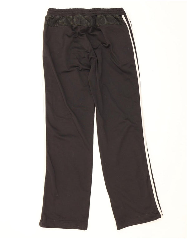 Adidas Boys Tracksuit Trousers 13-14 Years  Black Colourblock Polyester