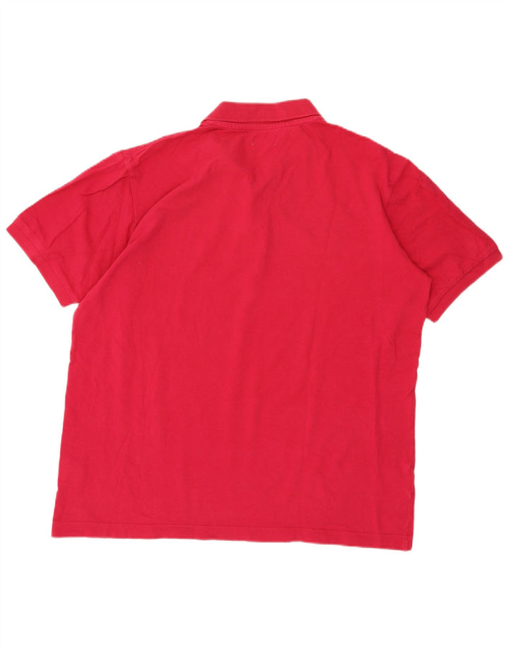 Kappa Polo Shirt til mænd 2XL Pink Bomuld