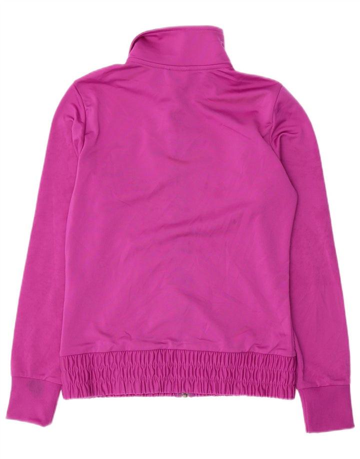 Puma træningsdragt topjakke til kvinder UK 10 Small Pink Polyester