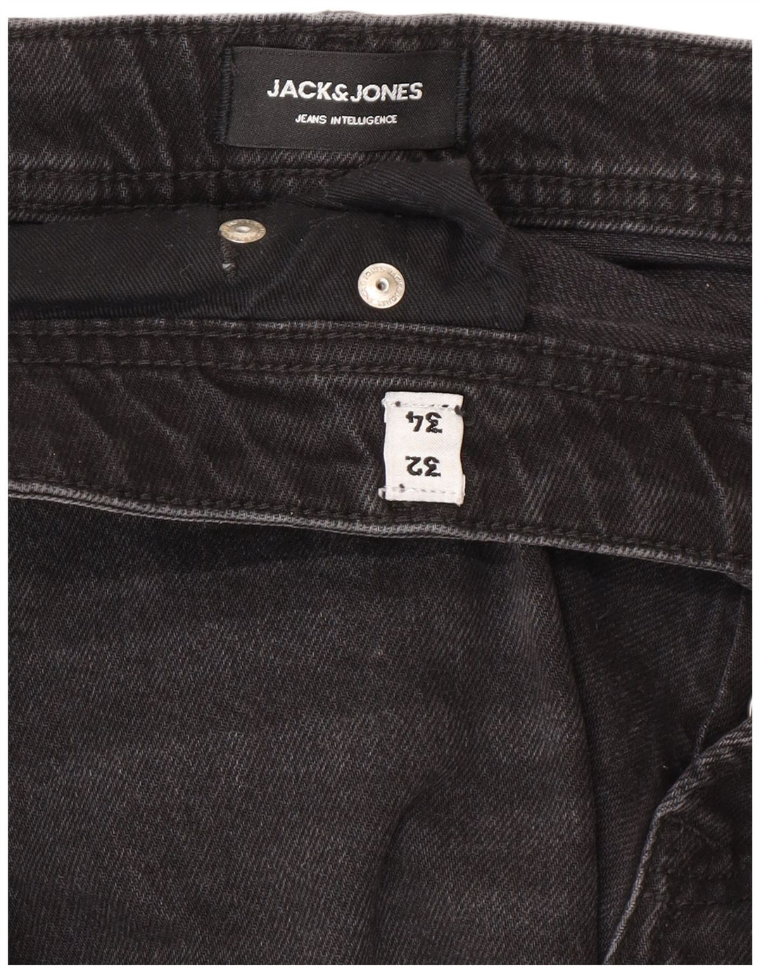 Jack & Jones Herre Mike Tapered Jeans W32 L34 Grå Bomuld