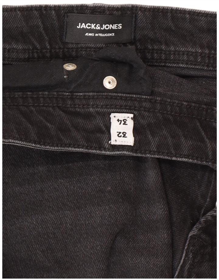 Jack & Jones Herre Mike Tapered Jeans W32 L34 Grå Bomuld