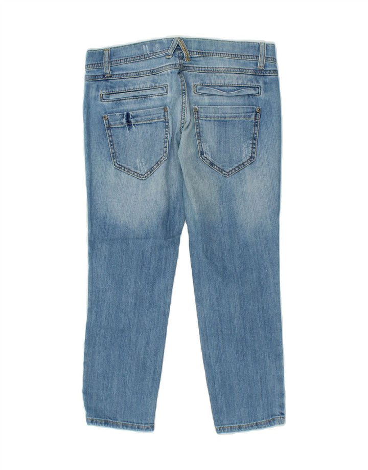 BENETTON Womens Capri Slim Jeans W27 L22  Blue Cotton Vintage Benetton and Second-Hand Benetton from Messina Hembry 