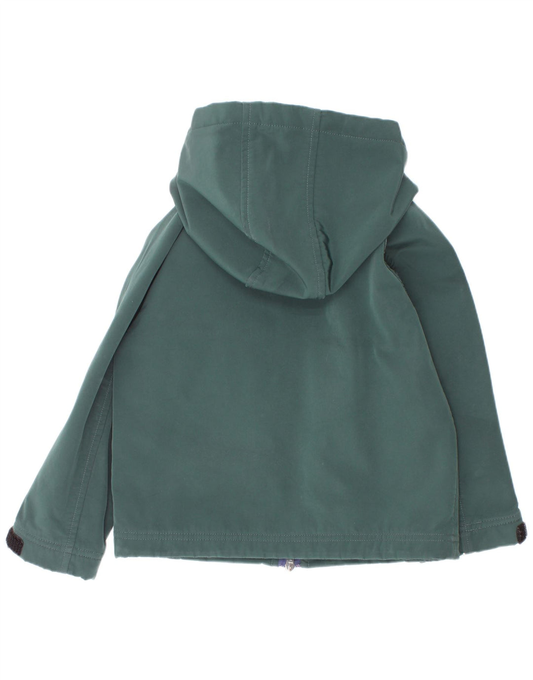 K-Way Boys Hooded Windbreaker Jacket 4-5 År Grøn Polyester