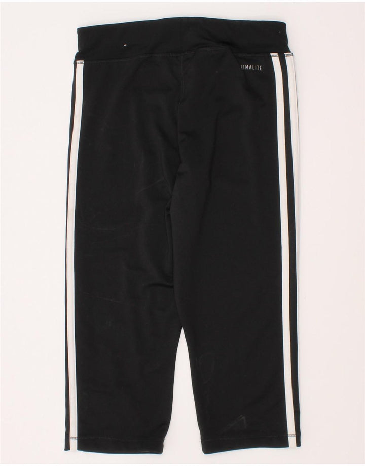Adidas Girls Climalite Capri Leggings 11-12 år Medium Sort Polyester