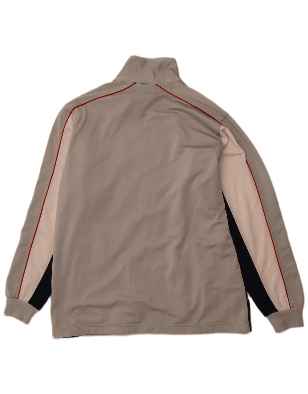 KAPPA Træningsdragt til mænd, topjakke, stor grå farveblok polyester