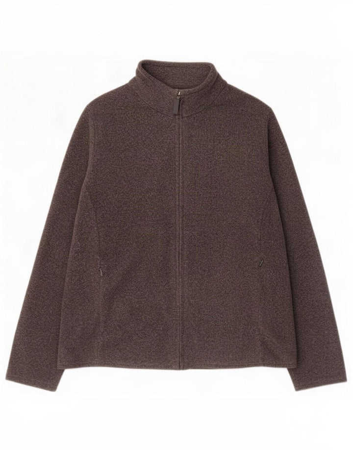 Marks & Spencer Fleecejakke til kvinder UK 18 XL Grå polyester