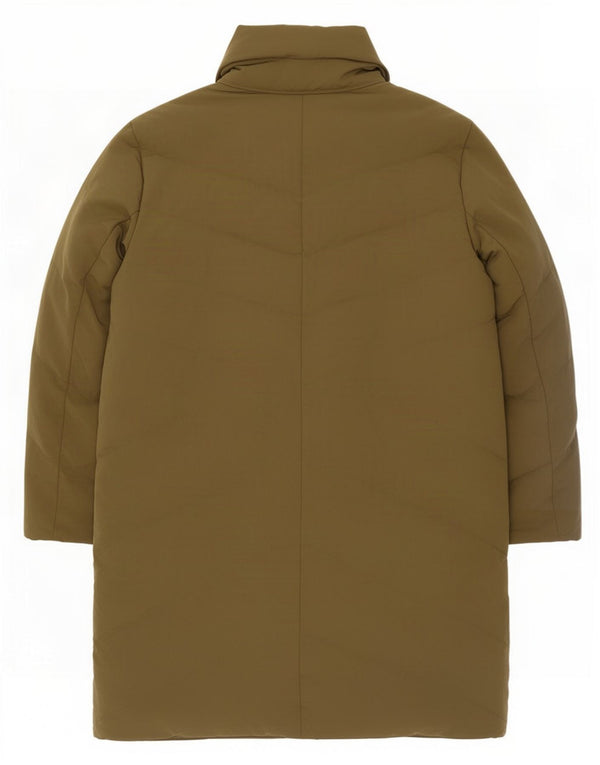 French Connection Dame Hætte Oversized Polstret Frakke UK 18 XL Khaki